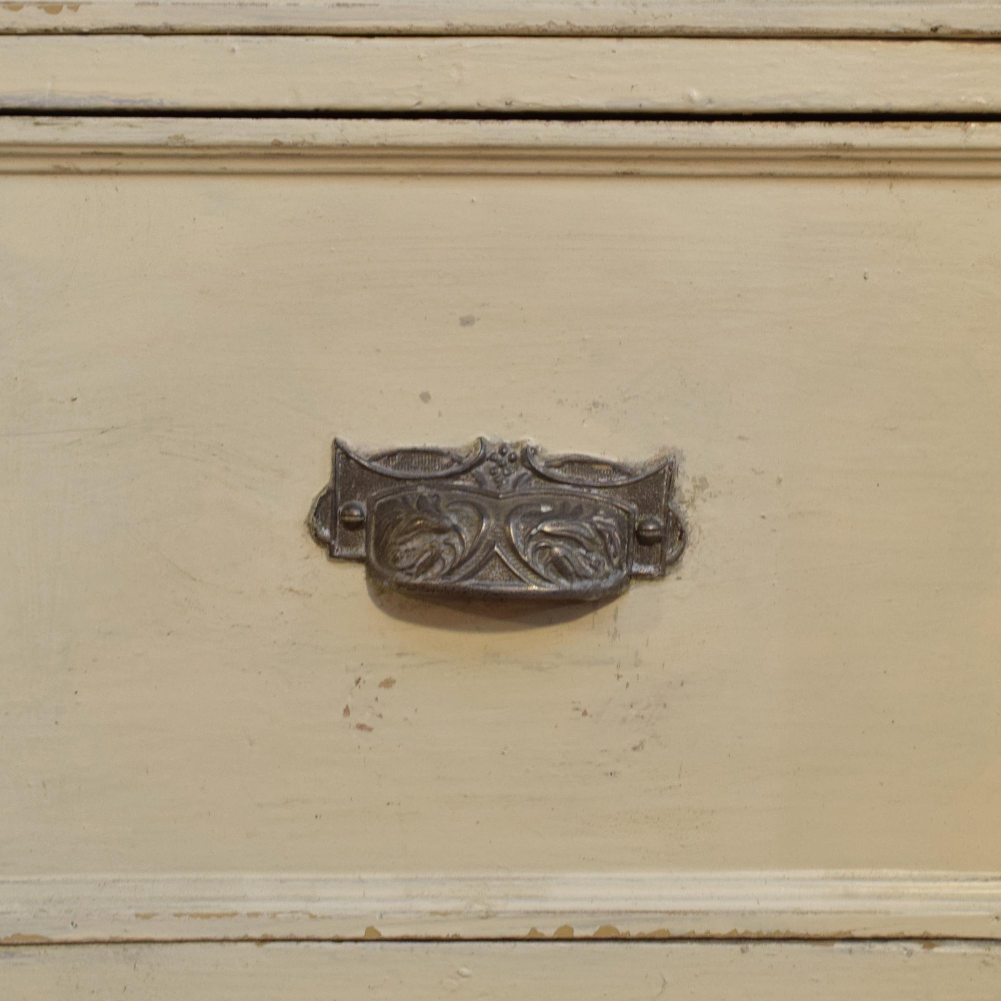 A Painted Multi-Drawer Cabinet 87" W x 14" D x 101" H — Italy, Early 20th Century