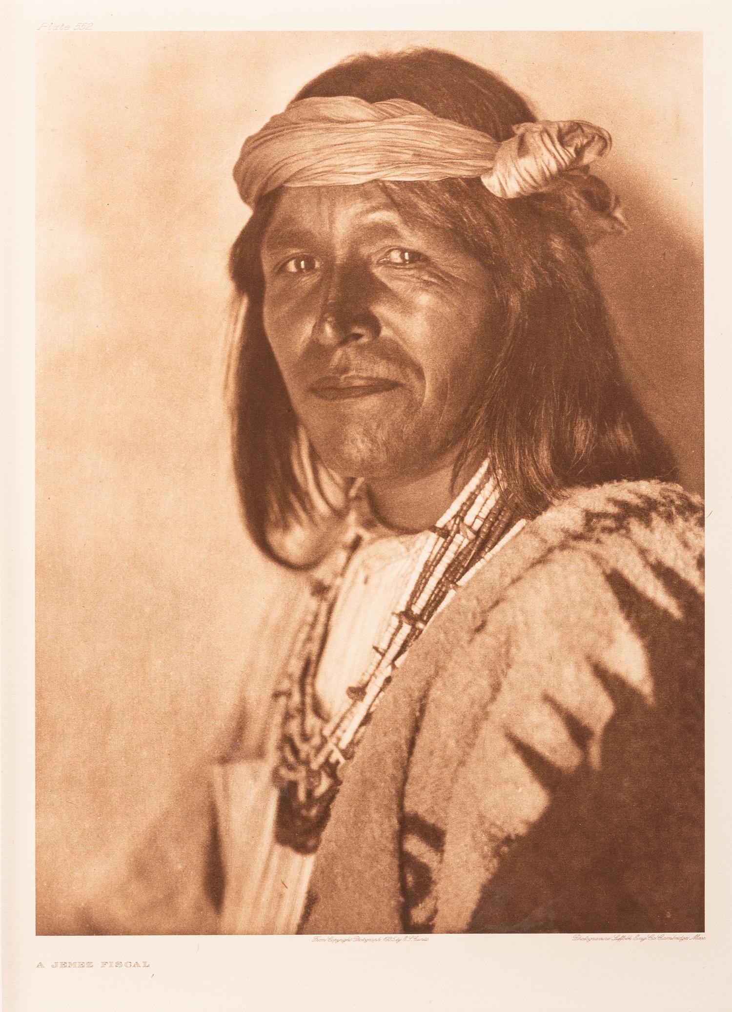 CURTIS, Edward S. (1868-1952). Complete Portfolio XVI of 36 photogravures from The North American Indian .