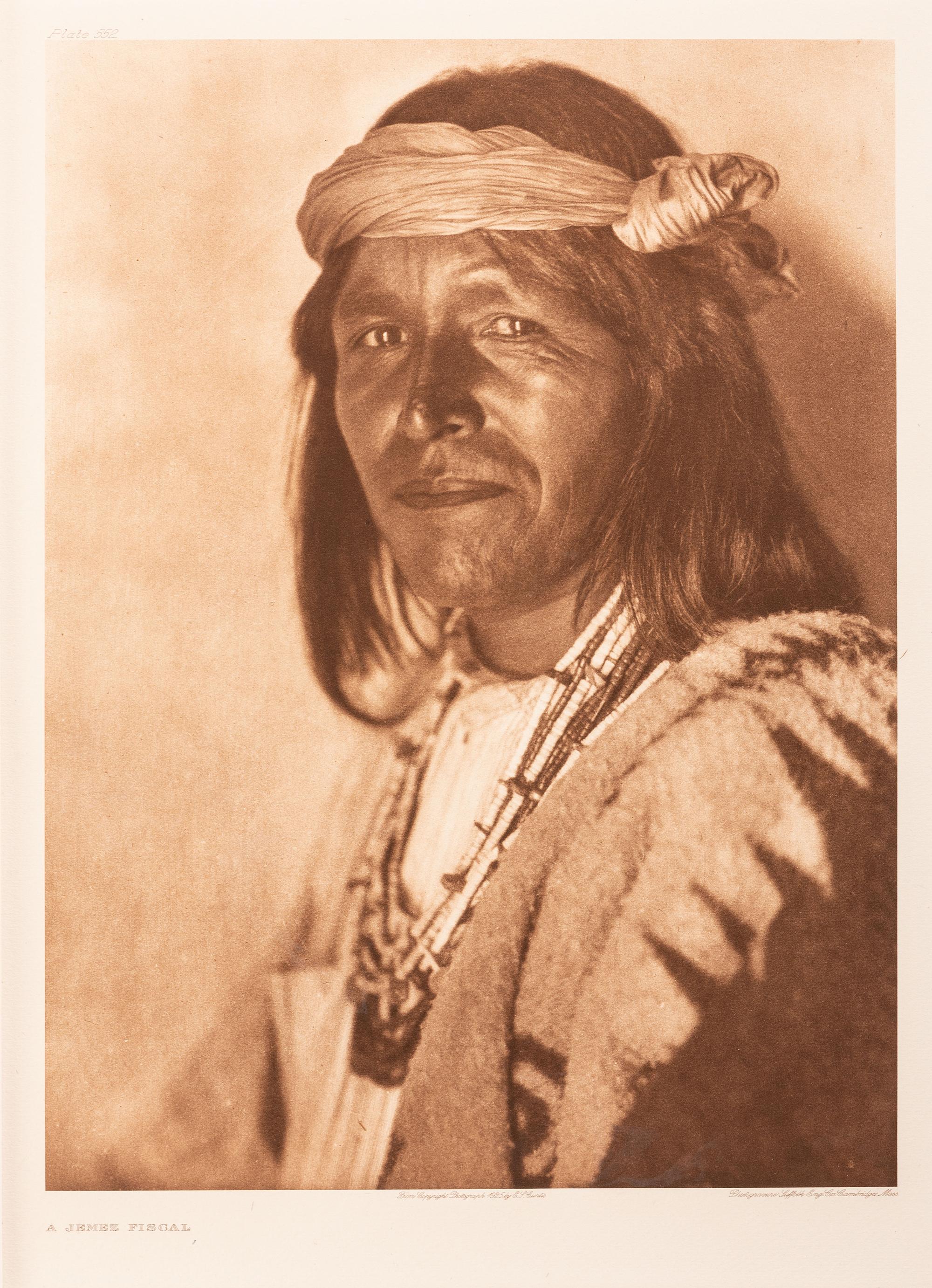 CURTIS, Edward S. (1868-1952). Complete Portfolio XVI of 36 photogravures from The North American Indian .