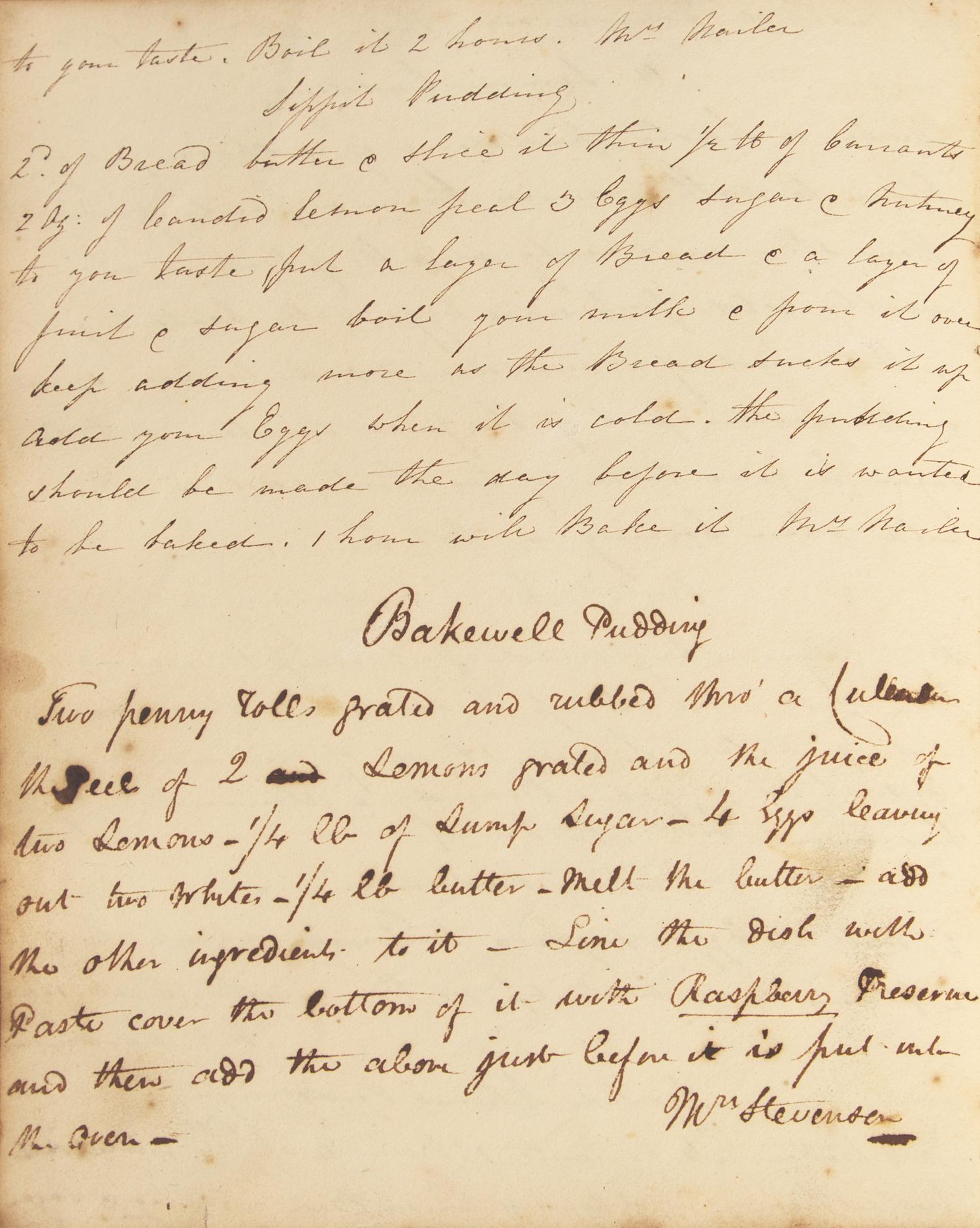 [Food & Drink] Group of 5 Manuscript Recipe Books