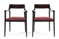 Edward Wormley (American, 1907-1995), DUNBAR, c. 1947, a pair of Riemerschmid armchairs, model no. 4797