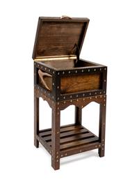 Bobcat Box on Stand Table