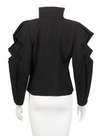 Pierre Cardin Haute Couture Jagged Sleeve Jacket, c. 1984
