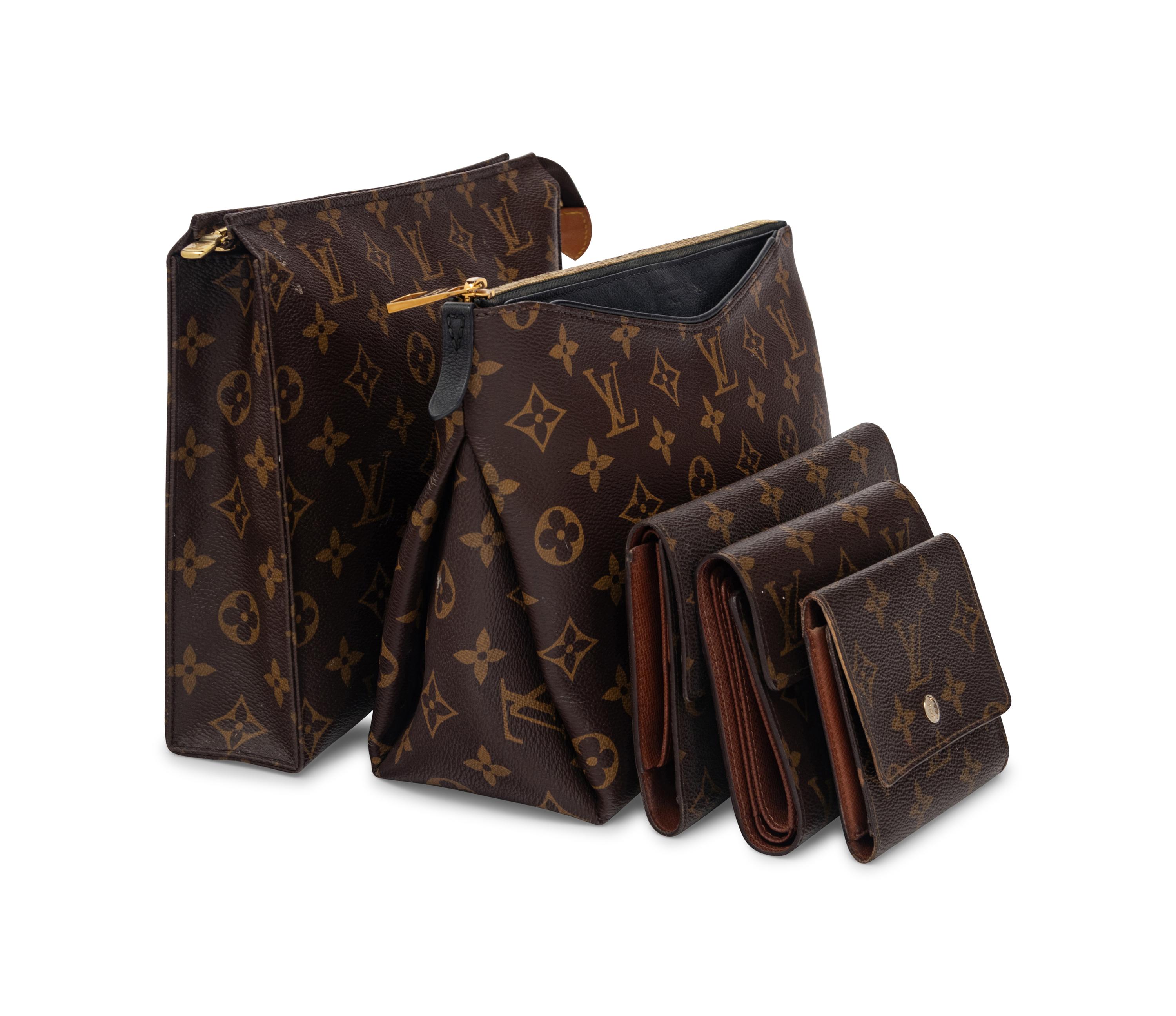 A Collection of Five Louis Vuitton Monogram Accessories