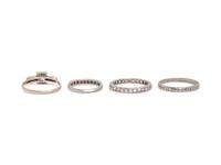 DIAMOND WEDDING SET