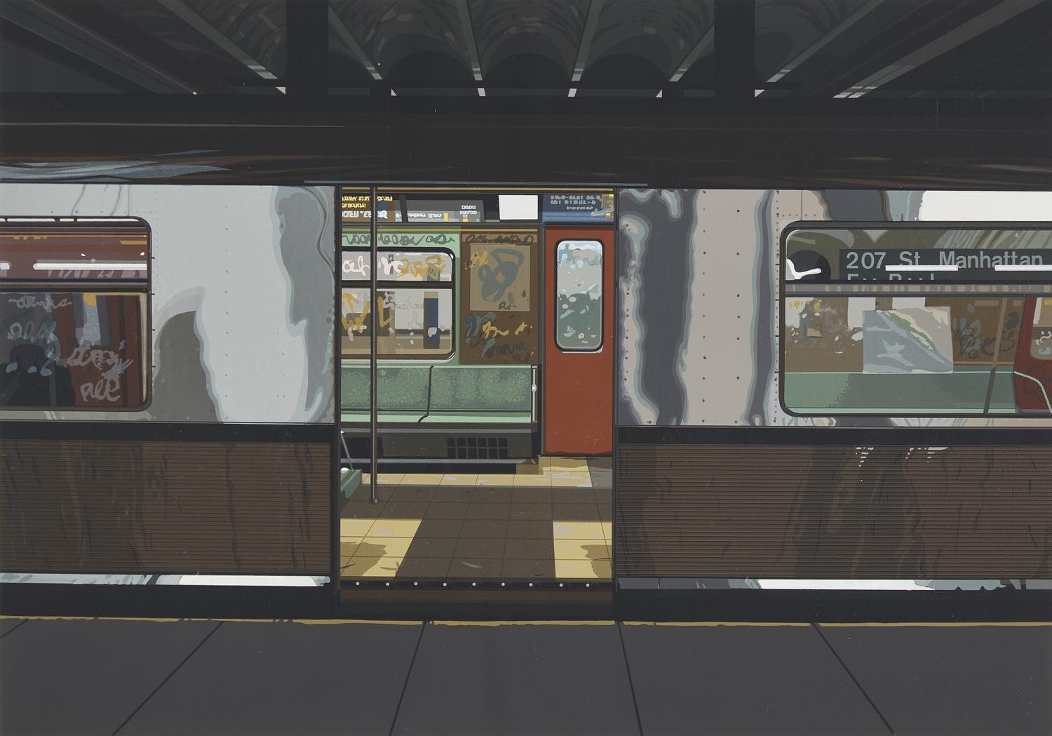 Richard Estes (American, b. 1932) — Subway (from Urban Landscapes III ), 1981