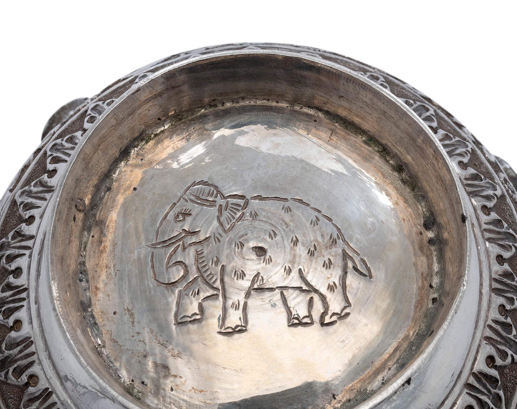 A Chinese Export Silver Cann and Four Indo-Persian Vessels