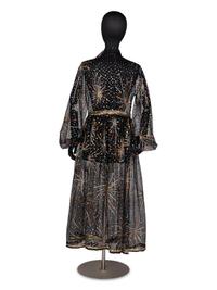 Rare Halston "Fireworks" Dress, 1980
