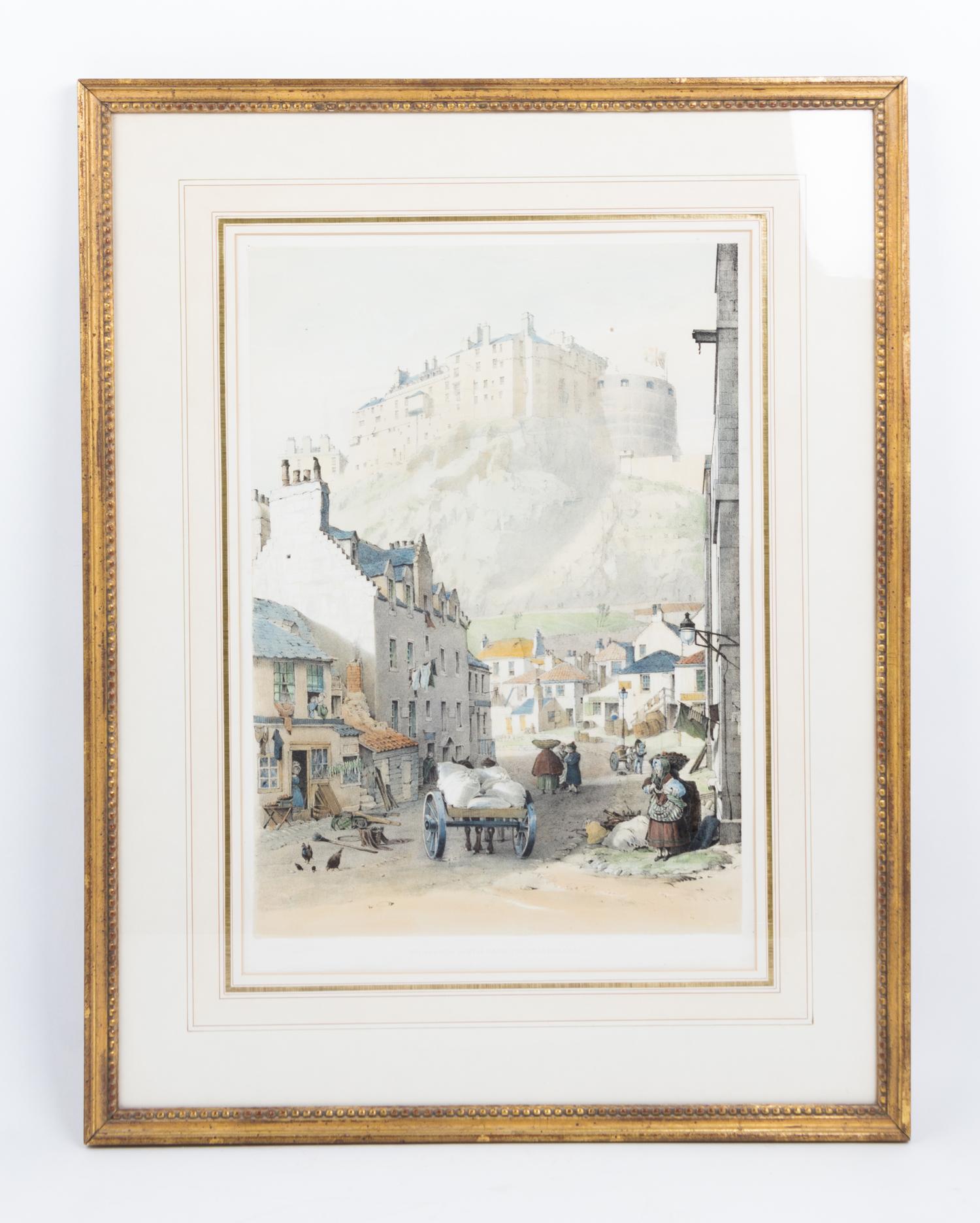 A Collection of Three Decorative Prints Height of first 13 1/2 x width 8 1/4 inches.