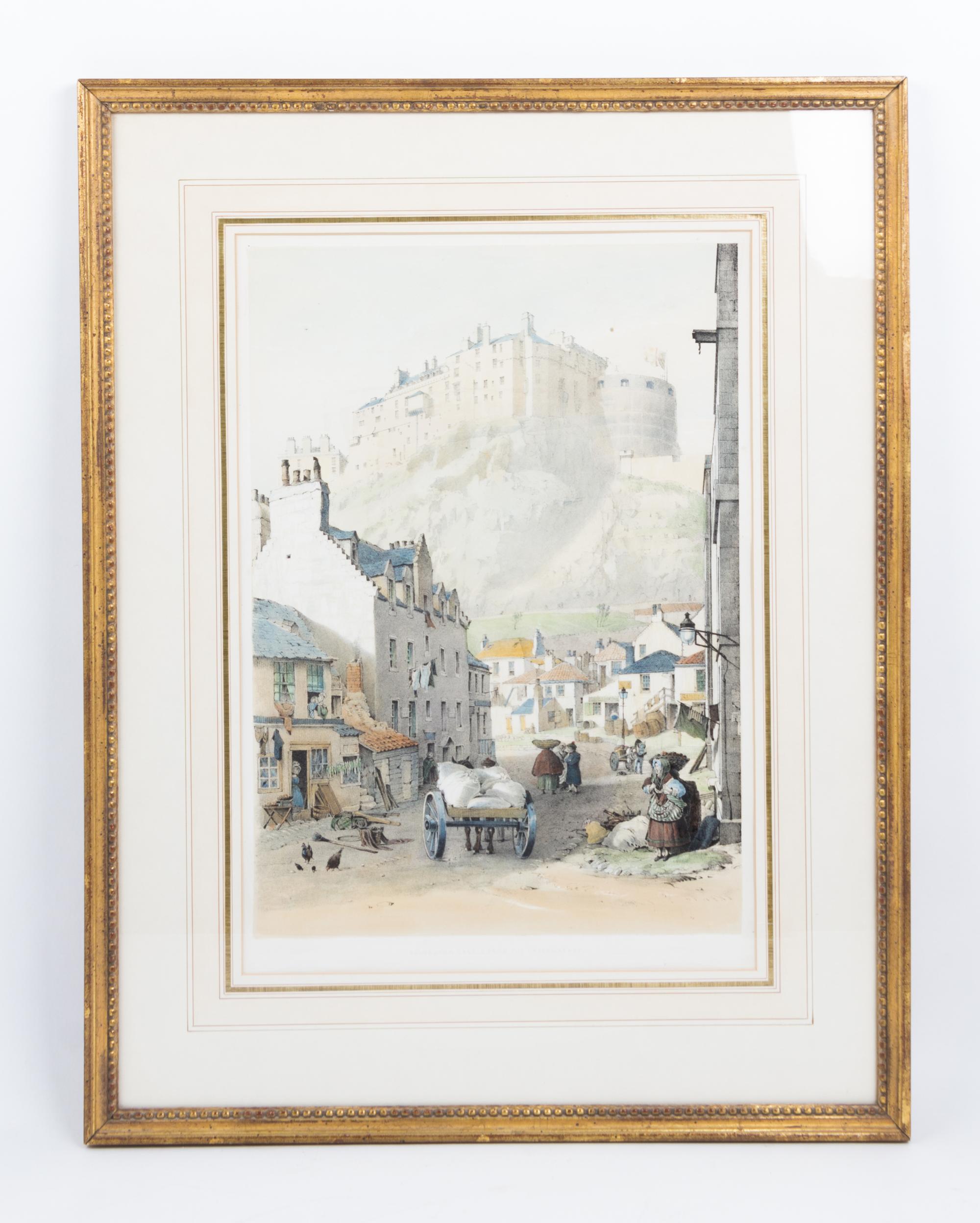 A Collection of Three Decorative Prints Height of first 13 1/2 x width 8 1/4 inches.