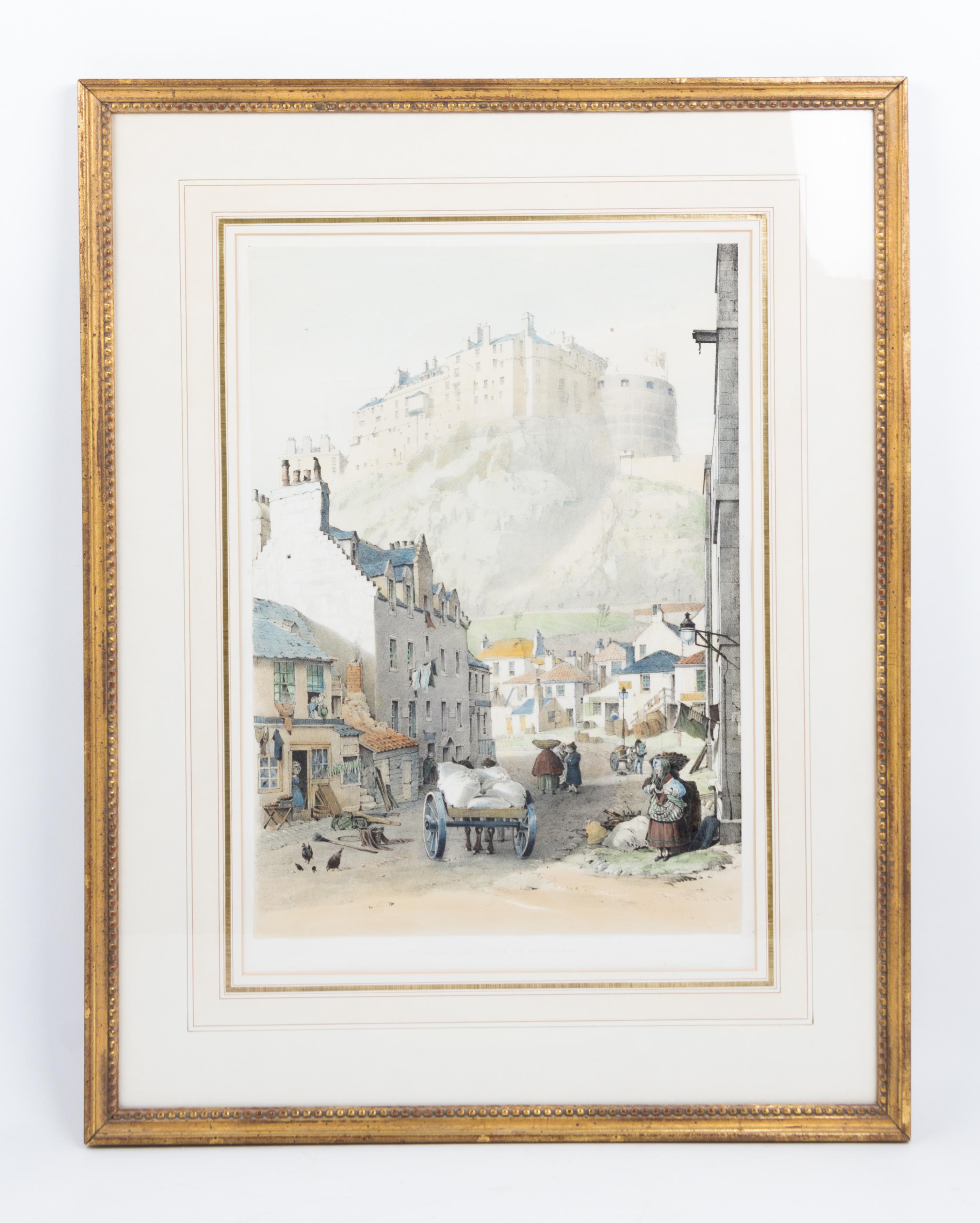 A Collection of Three Decorative Prints Height of first 13 1/2 x width 8 1/4 inches.