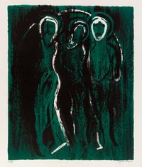 John Piper, (British,1903-1992), The Visitation, 1975