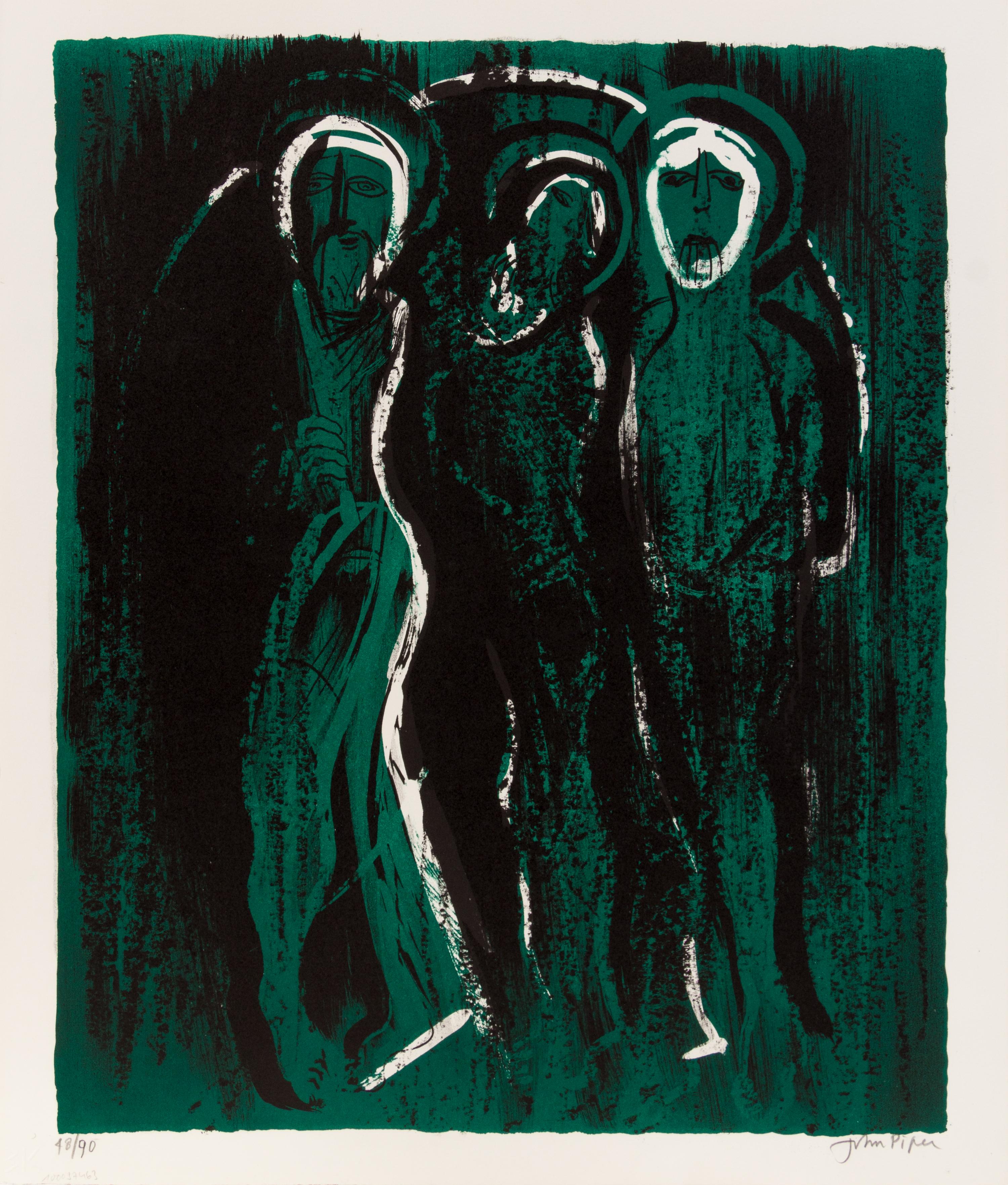 John Piper, (British,1903-1992), The Visitation, 1975