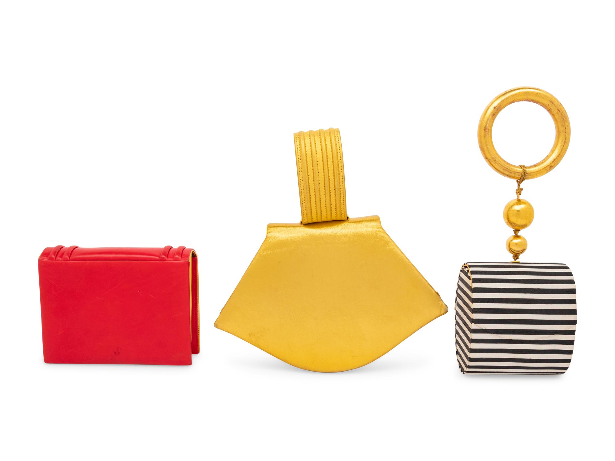 PALOMA PICASSO, THREE EVENING BAGS