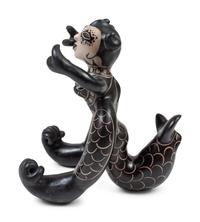 Pottery Figure, Mermaid