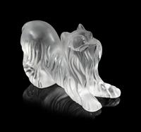 A Lalique Dog Figure