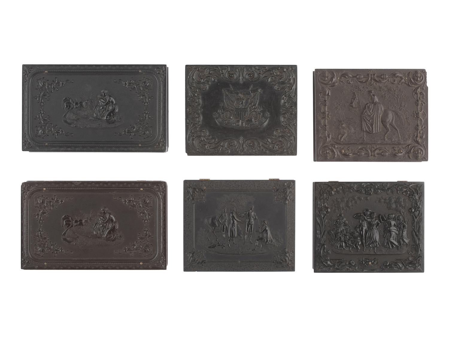 [EARLY PHOTOGRAPHY]. 23 assorted figural Union cases.