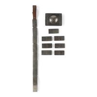Southern Plains German Silver Concha Belt and Drop