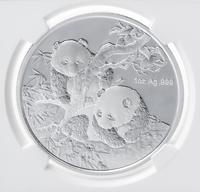 A Group of Eight China 2013 Panda Commemorative 1 oz. Silver Proofs