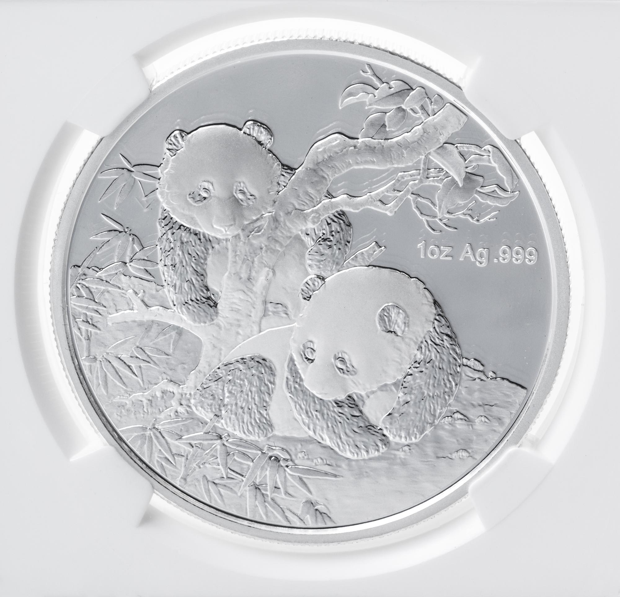 A Group of Eight China 2013 Panda Commemorative 1 oz. Silver Proofs