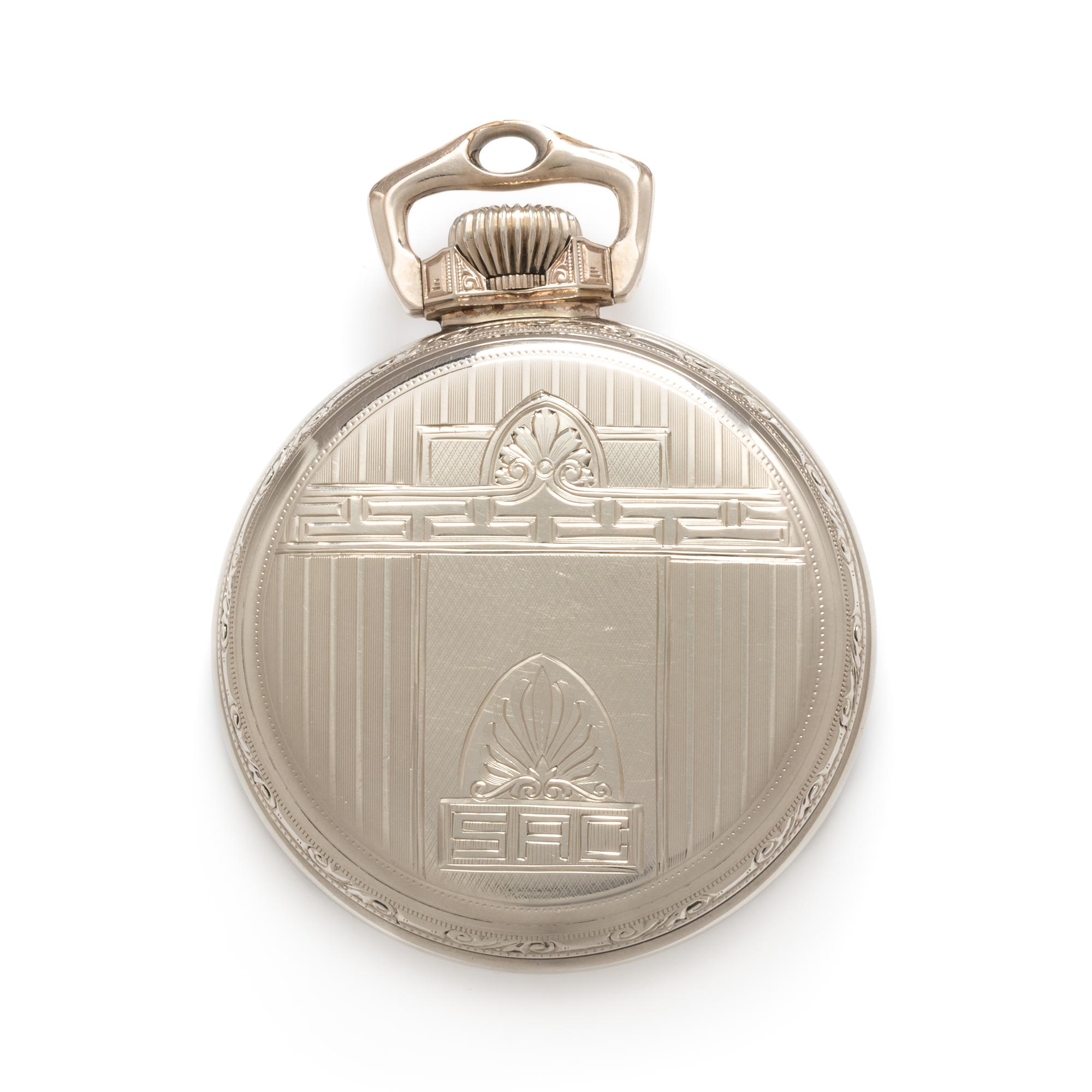 Ball Watch Co., G.F. Open Face Pocket Watch, Circa 1926