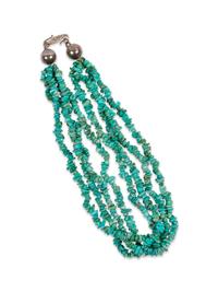 Southwestern Multi-Strand Turquoise Necklace