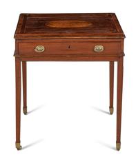 A George III Style Mahogany Drafting Table