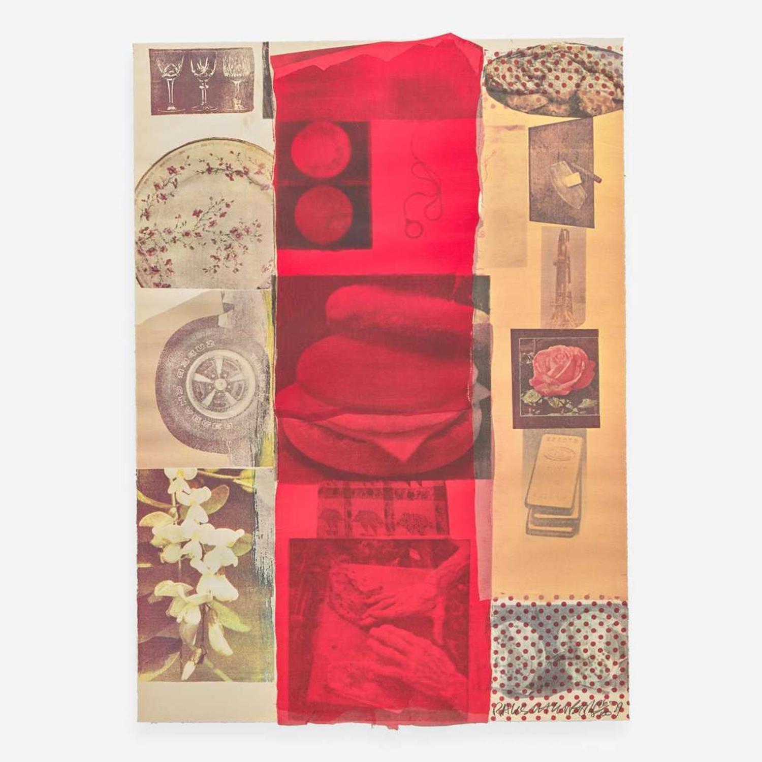 Robert Rauschenberg (American, 1925-2008) Flirt