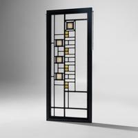 Frank Lloyd Wright (American, 1867–1959) — Window for the Avery Coonley House, Riverside IL, c .1908-09