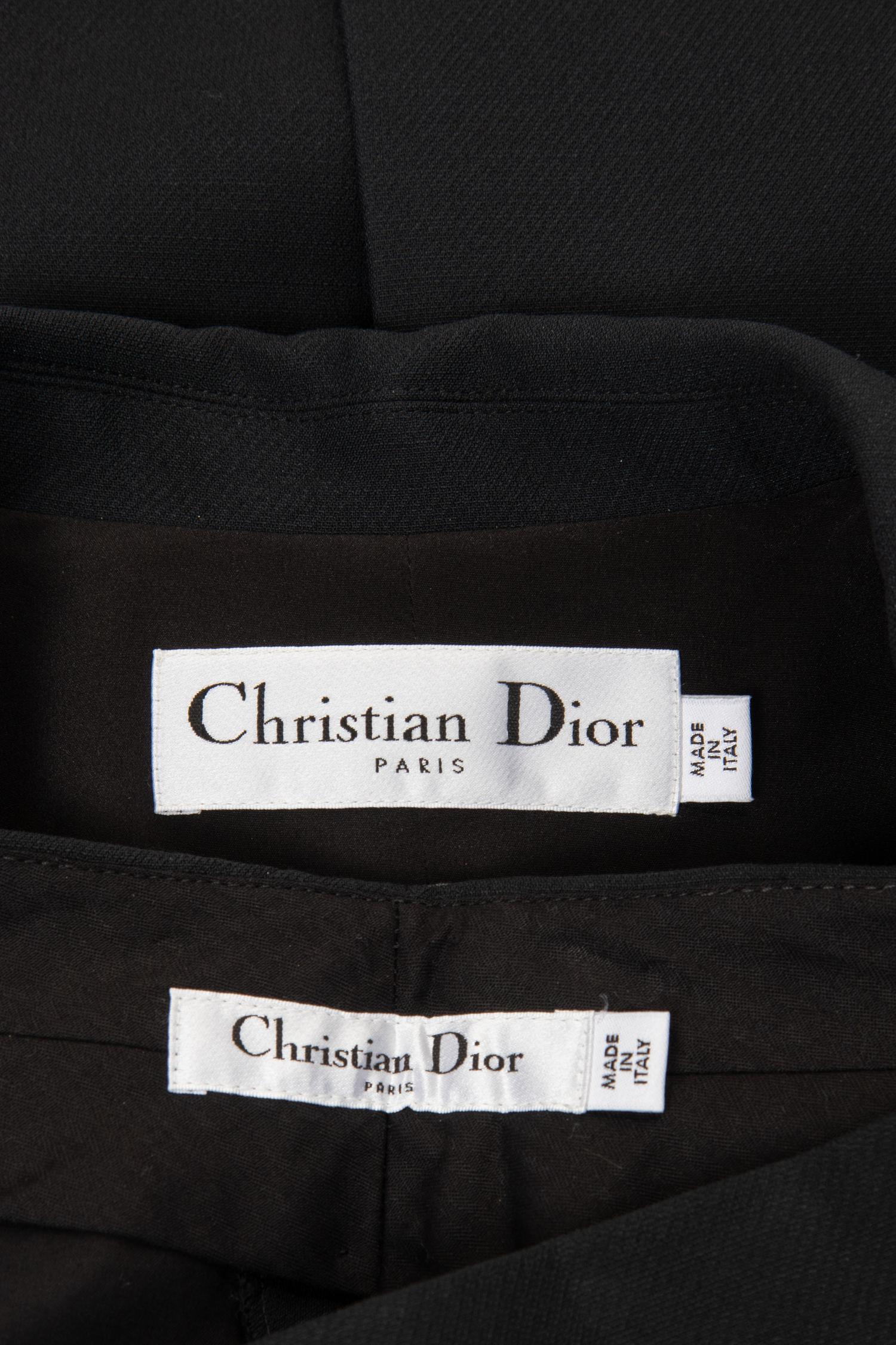 Christian Dior Double Breast Pant Suit