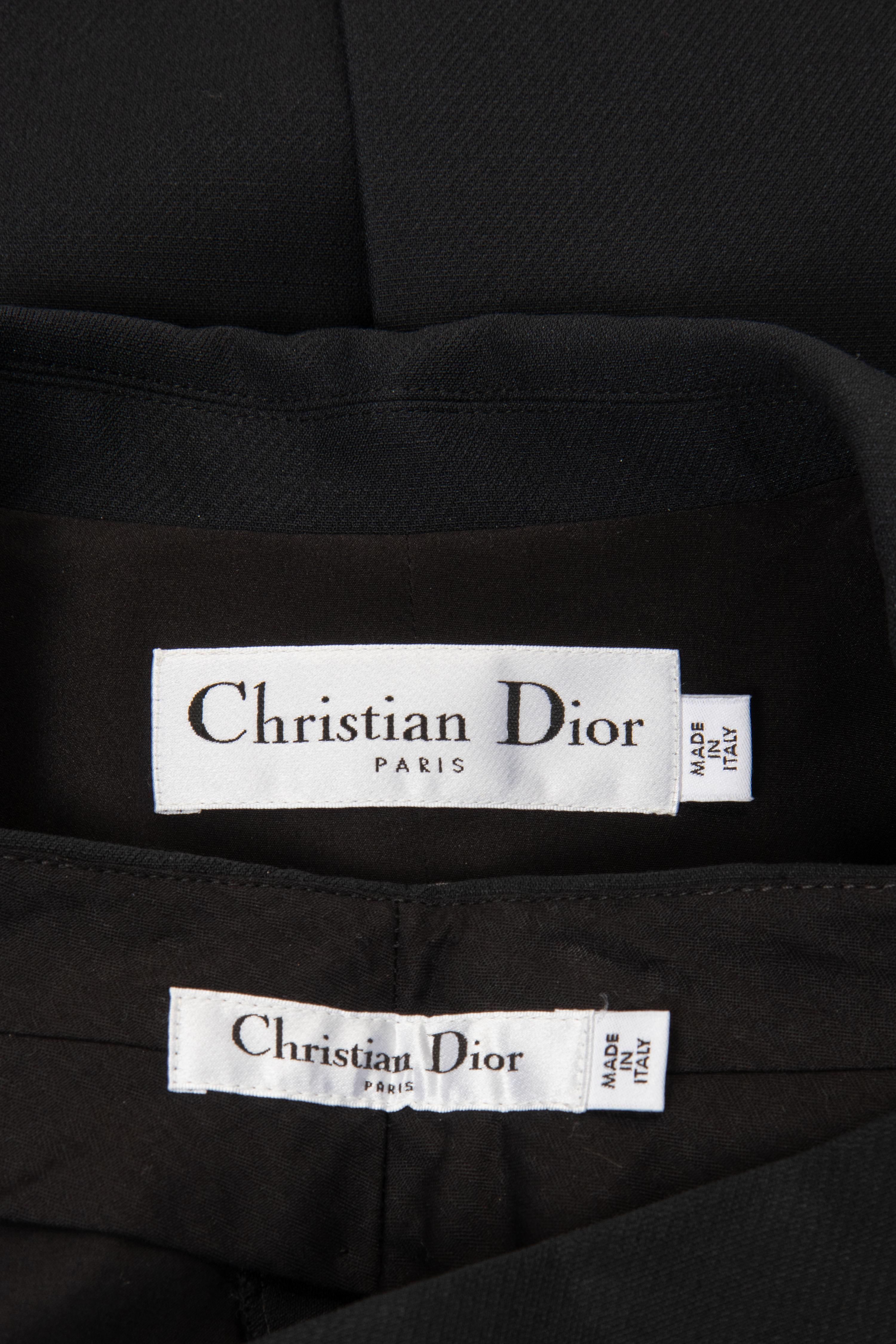 Christian Dior Double Breast Pant Suit