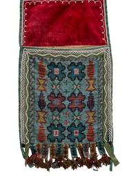 Anishinaabe Loom Beaded Bandolier Bag