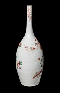 A Japanese Imari Sake Bottle