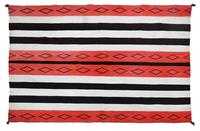 Navajo Second Phase Variant Chief's Blanket 54 x 74 inches — Circa 1875