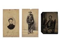 [CIVIL WAR]. War-date diaries, photography, and other ephemera associated with Sergeant Joseph H. Grant, Co. A, 110th Ohio Volunteer Infantry.