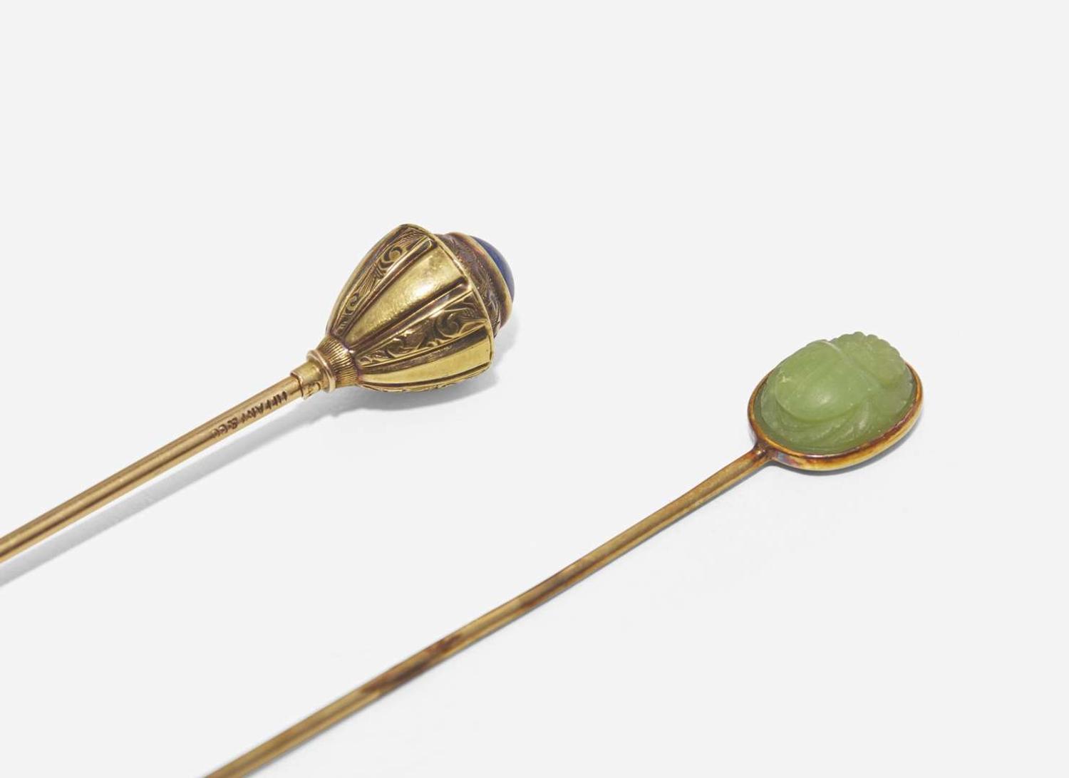 A Pair of Tiffany & Co. Stick Pins
