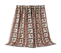 A Set of Four Chintz Drapery Panels