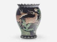 A Very Fine Alfred Powell Decorated Wedgwood Vase, UK, circa 1920