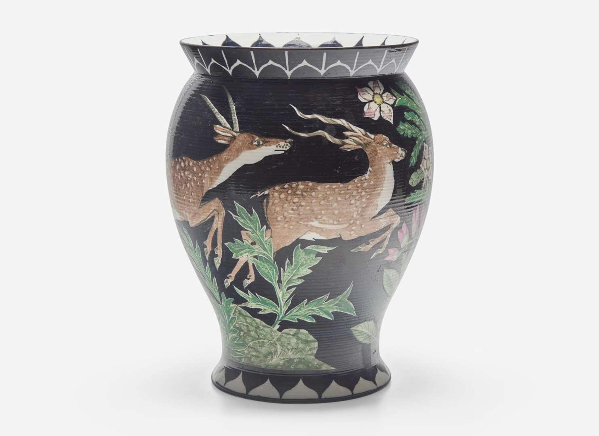 A Very Fine Alfred Powell Decorated Wedgwood Vase, UK, circa 1920