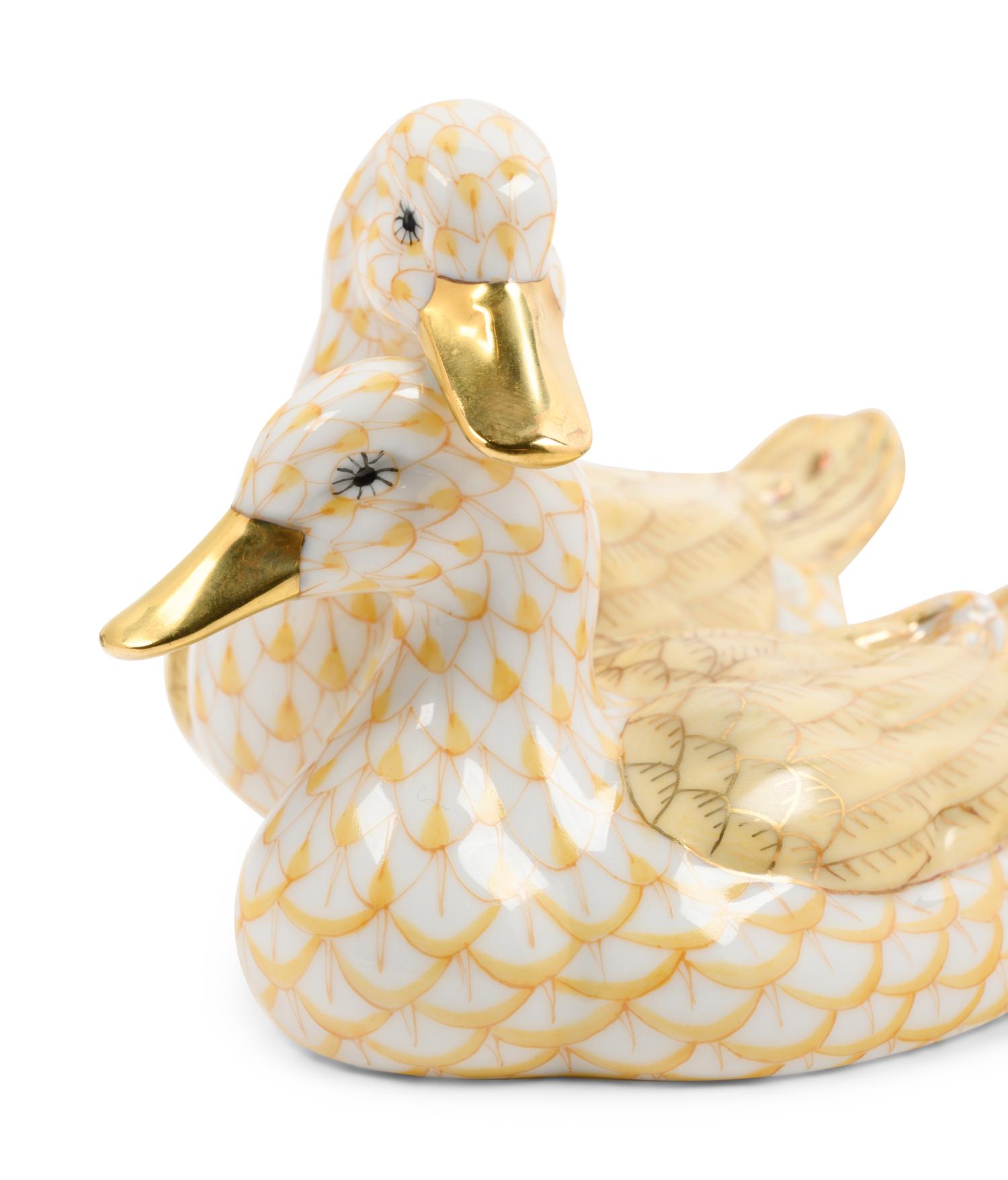 Three Herend Porcelain Articles