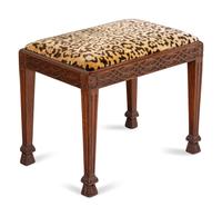 A George III Style Mahogany Footstool