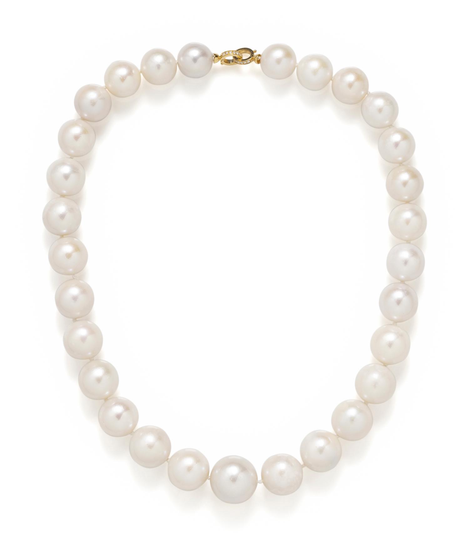 CULTURED SOUTH SEA PEARL NECKLACE
