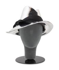 12 Assorted Hats and a Pair of Feathered Cuffs, 1970-2000s