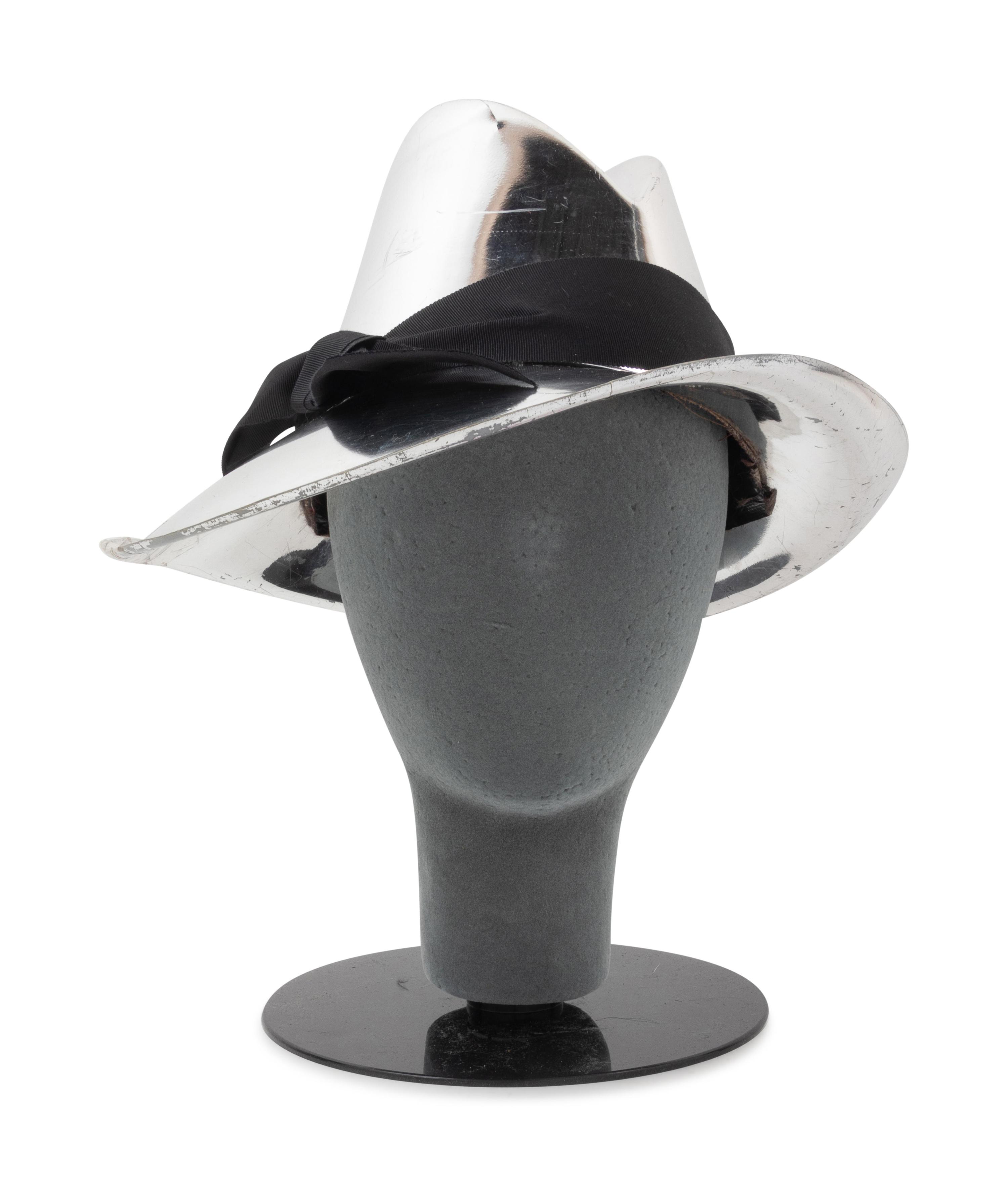 12 Assorted Hats and a Pair of Feathered Cuffs, 1970-2000s