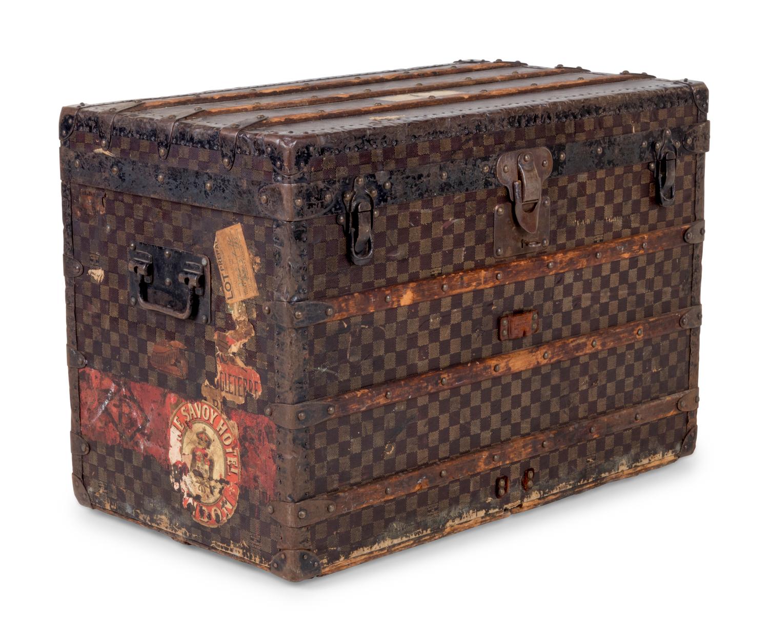 Louis Vuitton Steamer Trunk, 19th Century