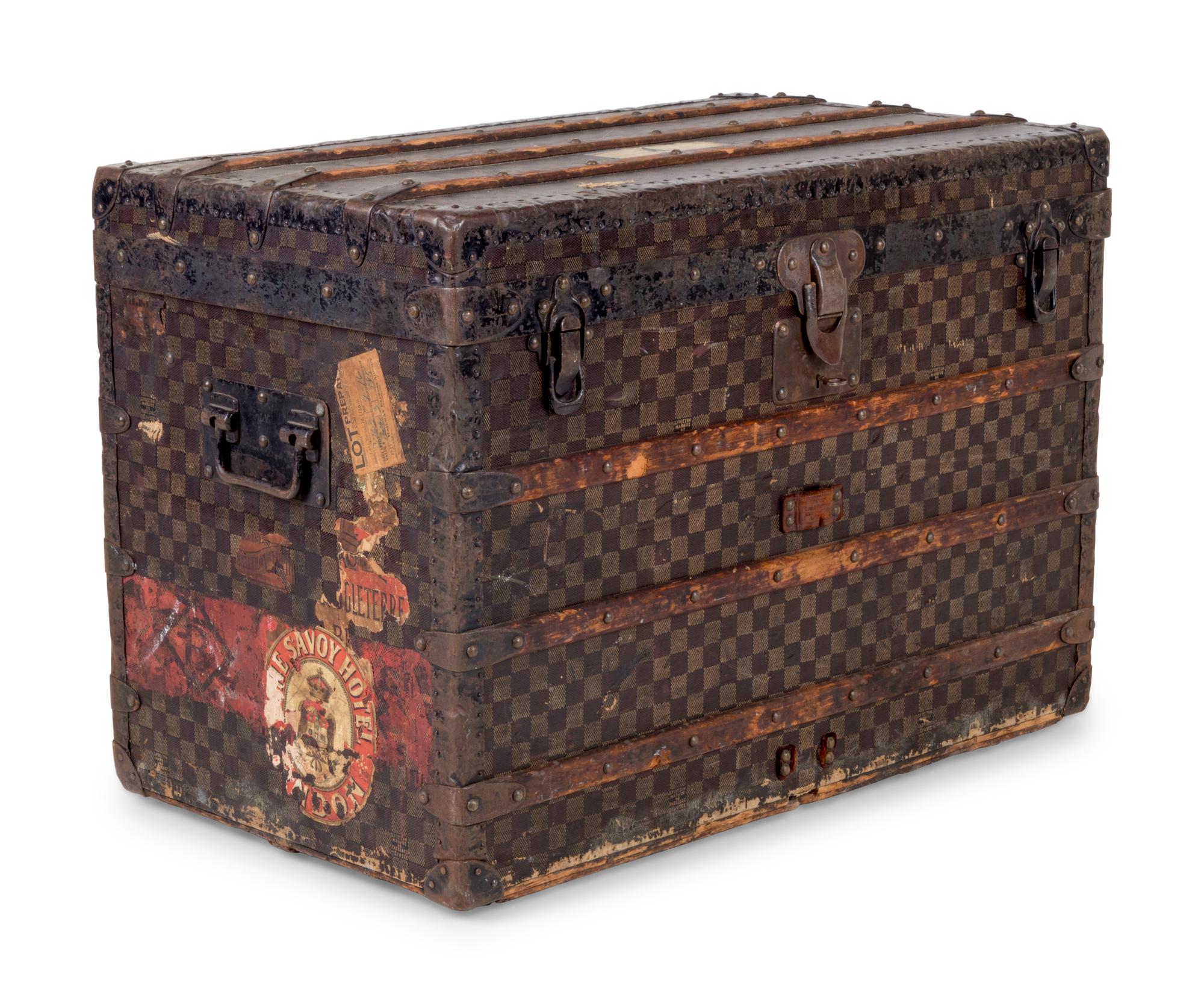 Louis Vuitton Steamer Trunk, 19th Century