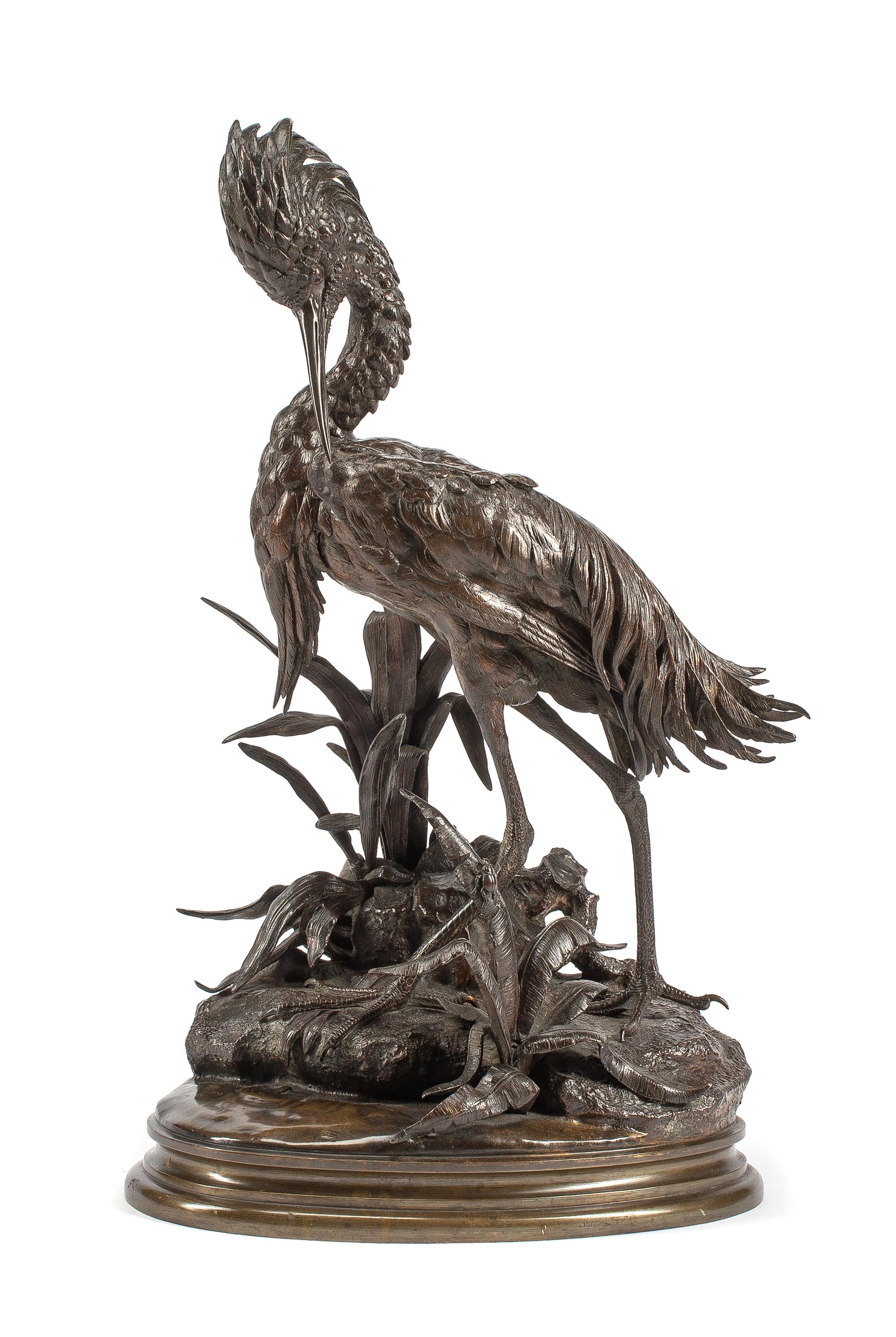 After Jules Moigniez, (French, 1835-1894), Aigrette