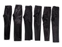 Six Pairs of Leather Pants: Two The Row, Two Louis Vuitton, One Brunello Cucinelli, One Christian Dior