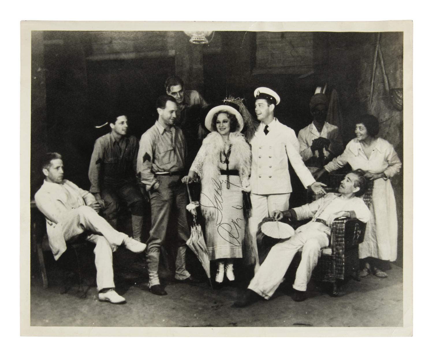 [Maugham, W. Somerset (1874-1965)]. A large archive of materials related to Maugham's film and theatrical career including playbills, broadsides, movie stills, a typescript, and programs.
