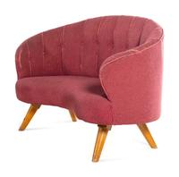 A Pair of Button-Tufted Settees